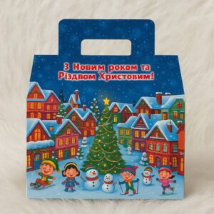 Глянцева святкова коробочка