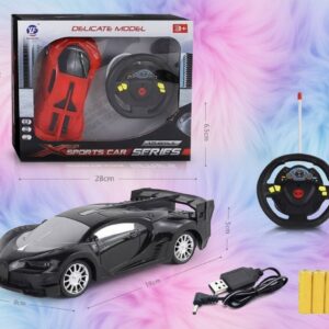 Дитяча радіокерована машинка з пультом-рульом