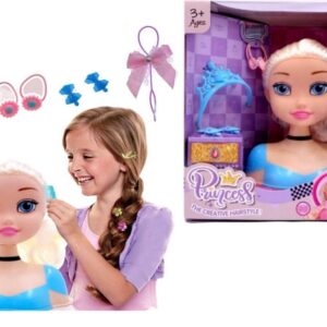 Манекен-лялька для укладки волосся з аксесуарами, 15 см (№2616)